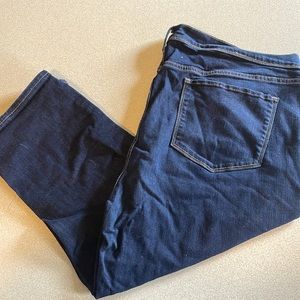 Old Navy Sweet Heart Capri Jeans 20 - Dark Rinse